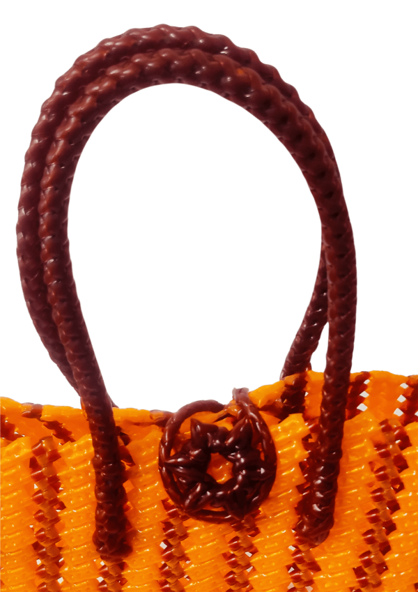 Chocolate knot Hand wire Bag with lock